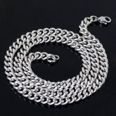 10 pcs 55cm 3.0mm 316l aço inoxidável colar dos homens da mo
